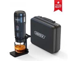 MensStore Draagbaar Koffiezetapparaat - Koffiemachines - Voor Auto & Thuis - 3-in-1 - Compatibel Met DG Cups, Nes Cups En Filter Koffie
