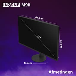 Sony Inzone M9 II – 27 inch - 4K Ultra HD – 160 Hz - Gaming Monitor — thumbnail 8