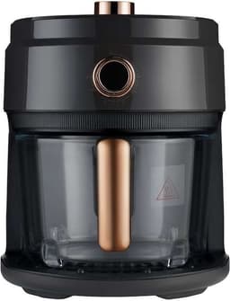 Hyundai Electronics - Airfryer met glazen pot - 3.5 Liter - Zwart Rose Goud — thumbnail 4