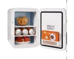 10L Mini Koelkast - 2 in 1 Kleine Koelkast - Compacte Drankkoelkast - 50W koeling - 45W Verwarming - Wit