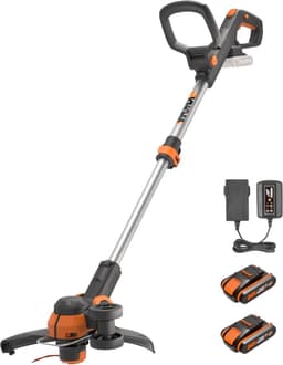 WORX Accu Grastrimmer WG163E.2 - Inclusief 20V Accu en Lader, Lichtgewicht en Krachtige Draadloze Grastrimmer — thumbnail 1