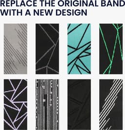 kwmobile vervangende koptelefoonband voor SteelSeries Arctis 3 / Arctis 5 koptelefoon band - Nylon zachte hoofdband voor hoofdtelefoon in zwart / grijs — thumbnail 5