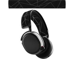 kwmobile vervangende koptelefoonband voor SteelSeries Arctis 7 / Arctis 9 / Arctis 9X / Arctis PRO koptelefoon band - Nylon zachte hoofdband voor hoofdtelefoon in zwart / grijs