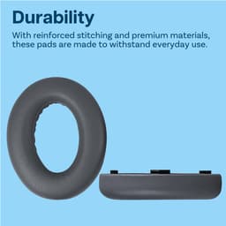 Vervangende Oorkussens voor Bose NC700 / Bose 700 Noise Cancelling Hoofdtelefoon van MMOBIEL - Memory Foam en Protein PU Koptelefoon Oorkussens - Noise Isolation Earpads – Donker Grijs — thumbnail 5