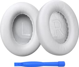 Vervangende Oorkussens voor Bose NC700 / Bose 700 Noise Cancelling Hoofdtelefoon van MMOBIEL - Memory Foam en Protein PU Koptelefoon Oorkussens - Noise Isolation Earpads – Wit — thumbnail 1