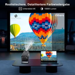 Equivera Draagbare Beamer - Mini Beamer - Draagbare Projector - Mini Projector — thumbnail 3