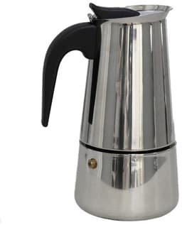 Gerimport Percolator espressomaker - 2 kopjes - RVS - 14x11 cm — thumbnail 1