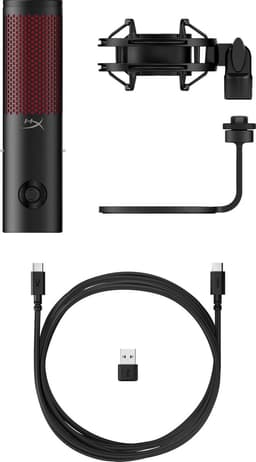 HyperX QuadCast 2 USB microfoon Zwart — thumbnail 2