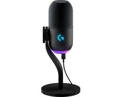 Logitech G Yeti GX - Gaming Microfoon - USB - RGB verlichting - Lightsync - Zwart