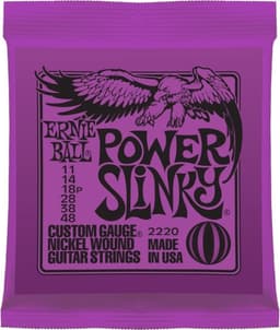 Ernie Ball Power Slinky - Elektrische Gitaarsnaren - Nickel Wound - Heavy Gauge - 11-14-18p-28-38-48 — thumbnail 4