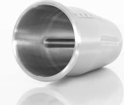 HCB® - Professionele Horeca Milkshakemixer - 750 ml - RVS / INOX Milkshakemaker - 17x17x52 cm (DxBxH) - 6 kg - 6819 — thumbnail 3