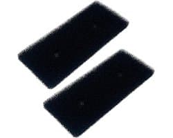Fixem® Geschikt voor Samsung DC6200376A, DC62-00376A Filter wasdroger schuimfilter - 229x100x13 mm - 2 Stuks