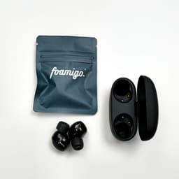 Foam eartips geschikt voor Sony WF-1000XM5 - Zwart - 6× Mix (2×S + 2×M + 2×L) - memory foam opzet oortjes - foamigo® — thumbnail 2