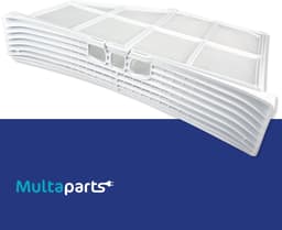 Multaparts® pluizenfilter voor droger 325 x 222 x 70 mm | Geschikt voor AEG / Electrolux drogers | Alternatief voor 1366339024 — thumbnail 3