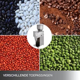 Professionele Vulmachine - Poeder - Keuken - Fijn maler - Pneumatisch - Twee Uitgangen - 100-1000ML - RVS — thumbnail 4