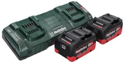 Metabo RM 36-18 LTX BL 36 Accu grasmaaier 36 V ( 2x 18 V ) LTX Brushless + 2x accu 8.0 Ah + dubbele lader — thumbnail 4