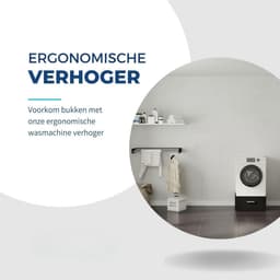Wasmachine verhoger met lade - Wasmachine verhoger - Wasmachine sokkel - Wasmachine verhoger met lade - Wasmachine opbouwmeubel — thumbnail 9