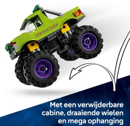 LEGO Marvel - De Hulk truck vs. Thanos Constructiespeelgoed — thumbnail 4