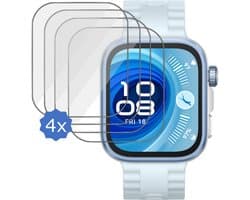 4x Screenprotector geschikt voor Huawei Watch Fit 4 Pro - Folie Screen Protector
