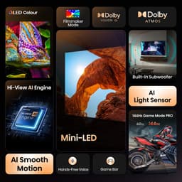 Hisense televisie 85U7Q 4K ULED Mini-LED 144Hz 2025 — thumbnail 16