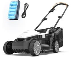 Accugrasmaaier met borstelloze elektromotor voor gazon tot 500 m²