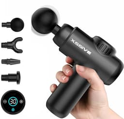 Xssive Mini Massage Gun - 3200 RPM - Professioneel Massage Apparaat - Krachtige Massagegun in Zakformaat - 30 Snelheden — thumbnail 1