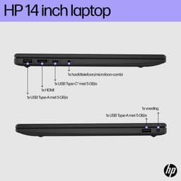 HP Laptop 14-ep0037nd Intel® Core™ i5 i5-1334U 35,6 cm (14") Full HD 8 GB DDR4-SDRAM 512 GB SSD Wi-Fi 6 (802.11ax) Windows 11 Home Zilver — thumbnail 5