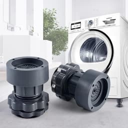 4 Stuks Wasmachine Trillingsdempers Verstelbare Rubberen Voetjes Anti-Vibratie Onderzetters — thumbnail 2