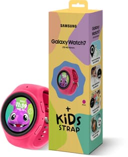 Samsung Galaxy Watch7 - 40 mm - E-simkaart - + Kids Band Pink — thumbnail 1