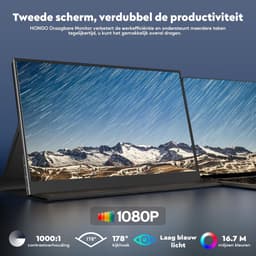 Portable Monitor - Draagbare Scherm - Uitbreider - Full HD — thumbnail 3
