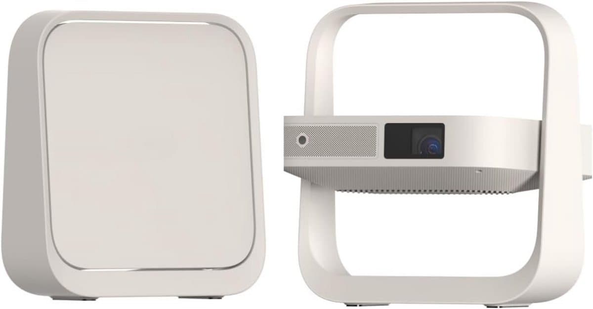 Mini beamer - Projector - Beamerscherm - Projectiescherm - Outdoor & Indoor Projector - — afbeelding 1