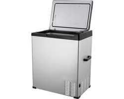 Autokoelkast, Draagbare 12v-Vriezer, Koeler Met ééN Zone Van 70 Liter, Instelbaar Van -20 °C Tot 20 °C, Compressor Op 12/24 V Gelijkstroom en 100-240 V Wisselstroom