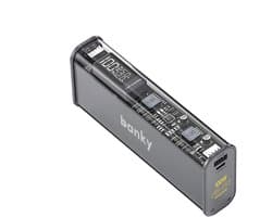 Banky - 100W Laptop Powerbank - 20.000 mAh - Snellader - Extra krachtig Met Display & PD Fast Charge | USB-C & USB-A | Geschikt voor Laptops, Apple MacBook, Tablets en Smartphones