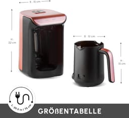 Turkse Koffiezetapparaat - Koz Rose — thumbnail 5