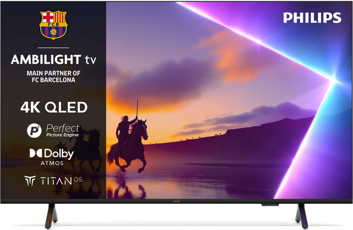 Philips 85PUS8500/12 - 85 inch - 4K QLED - 2025 - Smart TV — afbeelding 1