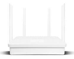 Gigabit Dual Band WiFi Router 2.4G 5.8GHz 1200Mbps Draadloze Router WiFi Repeater en 4 High Gain Antennes EU-stekker Eenvoudige installatie
