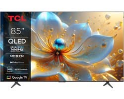 TCL 85T8C - 85 inch - 4K QLED - 144Hz - 2025 - Smart TV