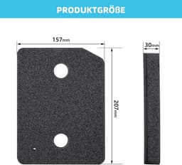 2 x droogfilter, condensdrogerfilter, filtermat filter, schuimfilter, voor Miele 9164761 fijn-grof, voor droger en wasdroger (vervangt filter 9164761) — thumbnail 7