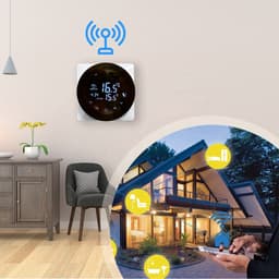 Durensa® WIFI Ronde Touch Screen Thermostaat INBOUW 230V — thumbnail 3