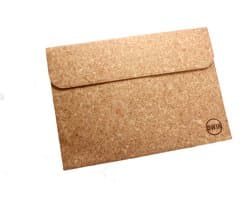 DWIH - Laptop Sleeve - Laptop hoes van kurk - Apple Macbook Air / Pro (Retina) 13 Inch - Bescherming Cover Hoes - Vegan