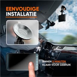 Dual Dashcam voor Auto - Voor en Achter - Full HD - Parkeermodus - 170° wijdhoeklens — thumbnail 2