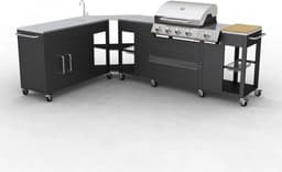 vidaXL Buitenkeuken Missouri 4 branders — thumbnail 1