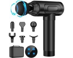 Zavira® Massage gun - Pistool - Theragun - Draadloos - Zwart