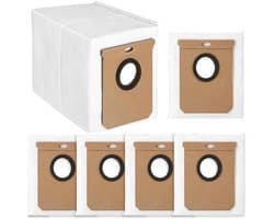 17Parts 6x Stofzakken geschikt voor Eufy L60, L60 SES, L50, L50 SES Robotstofzuiger – 2,5L Capaciteit – Duurzame Non-Woven Constructie – Eenvoudige Installatie – Veilige Sluiting en Lekvrije Opslag