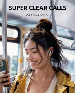 soundcore P30i by Anker Noise Cancelling Earbuds - Slimme noise cancelling - Krachtige bas - 45 uur speeltijd - 2-in-1 houder - IP54 draadloze oordopjes - Bluetooth 5.4 - App-bediening TD — thumbnail 2