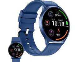 Denver Smartwatch - Android iOS - Volledige Belfunctie - Amoled Display - Sporthorloge - Hartslagmeter - Saturatiemeter - Slaapmonitor - SWC387