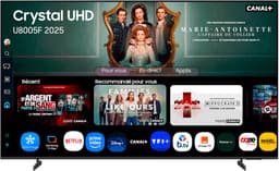 Samsung TU65U8005FU 165,1 cm (65") 4K Ultra HD Smart TV Wifi Zwart — thumbnail 1