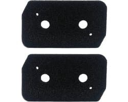 Fixem Geschikt voor Bosch Siemens 12007650 Droger filter van condensor wasdroger droogkast schuimfilter - 230x125x20 mm - 2 Stuks