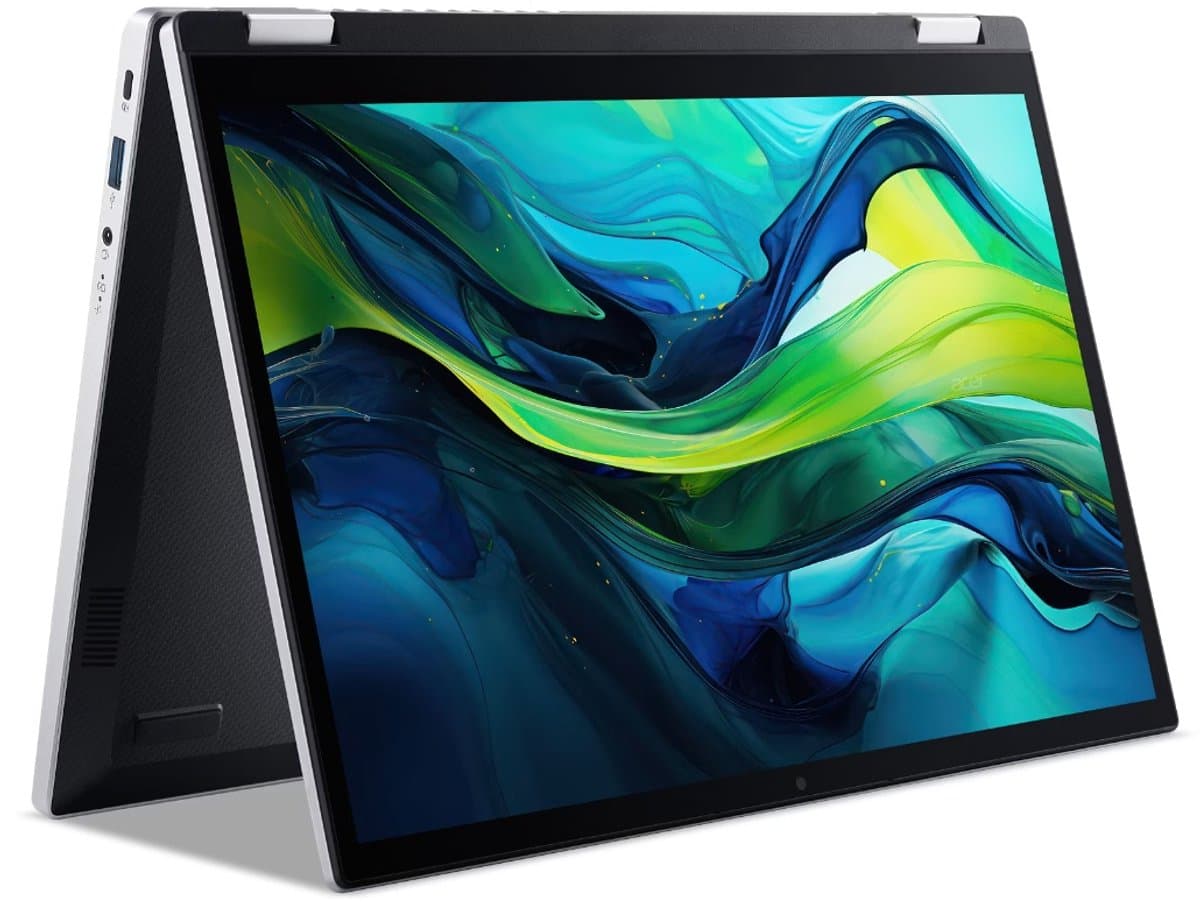 Aspire Go Spin 14 AGSP14-31PT-37KW - 2-in-1 Convertible - 14 inch - Touchscreen - Core 3 (i3) - 16GB - 512GB SSD - Zilver — afbeelding 1
