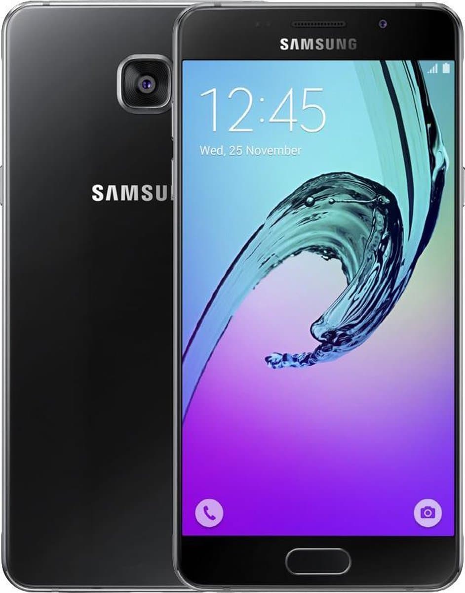 Samsung SM-A510FZKAPHN, MOBILE,SM-A510F,BLACK,PHN — afbeelding 1